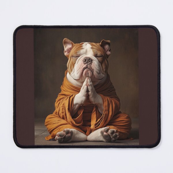 Item preview, Meditating Bulldog designed and sold by peterlawrence13.