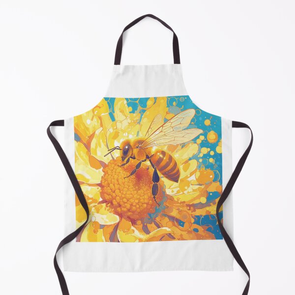 Item preview, Cute Honey Bee Illustration designed and sold by SMARTKIT DESIGNAGENCY.