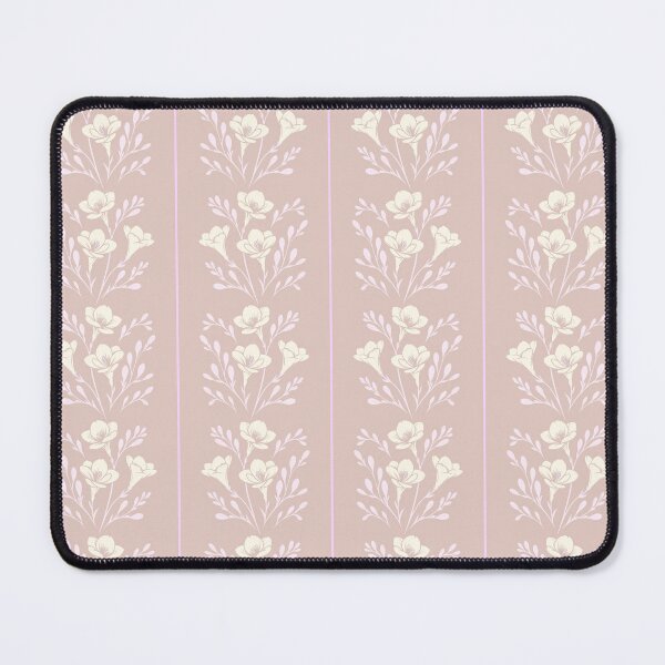 Item preview, Freesia Stripes Yellow Pink Taupe designed and sold by SilverPegasus.