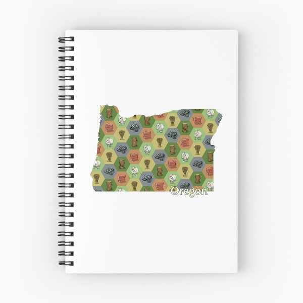 Item preview, Classic Board Game Resource Map of Oregon with State Name designed and sold by adamkenney.