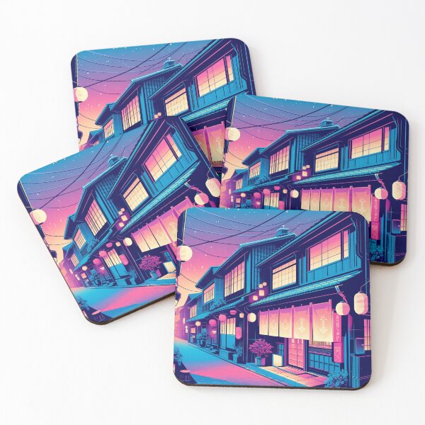 Item preview, Lantern Streetfront – Japanese Night Glow Aesthetic designed and sold by DreamCraze.