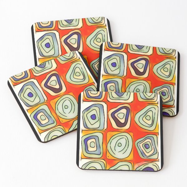 Item preview, Twelve curls in rectangles designed and sold by AnnabellaRh.