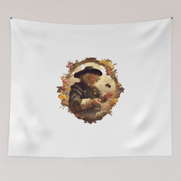 Item preview, Cute Honey Bee Illustration designed and sold by SMARTKIT  DESIGNAGENCY.