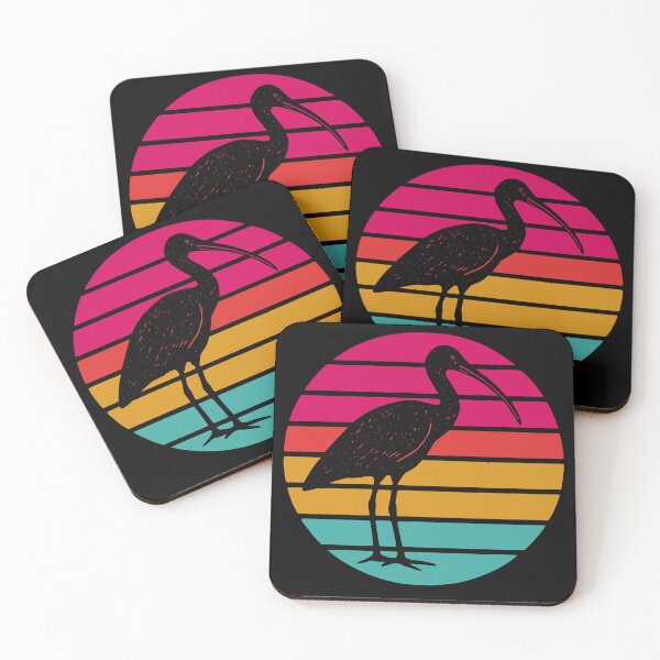 Item preview, Retro Ibis Bird Vintage Sunset Nature Graphic Tee designed and sold by JackCurtis1991.
