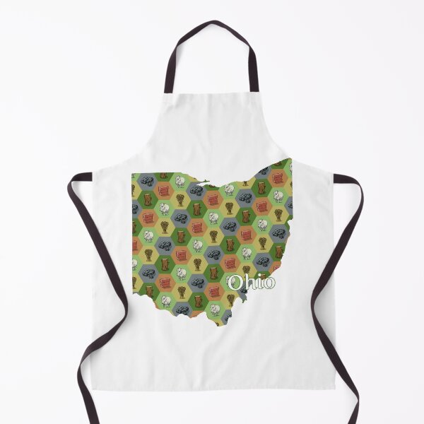 Item preview, Classic Board Game Resource Map of Ohio with State Name designed and sold by adamkenney.