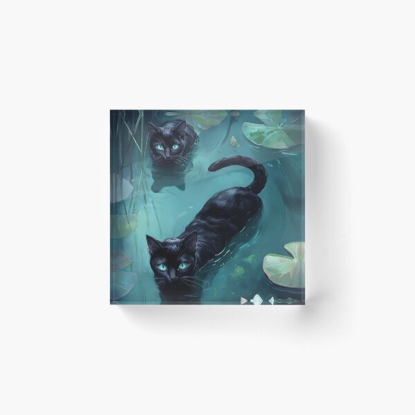 Item preview, Black cat paint designed and sold by Filotecnia.