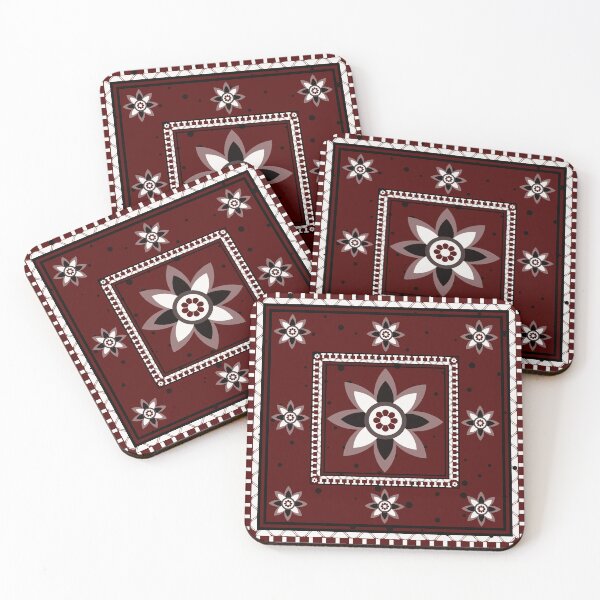 Item preview, Sindhi Ajrak Pattern designed and sold by The Queer Designer.