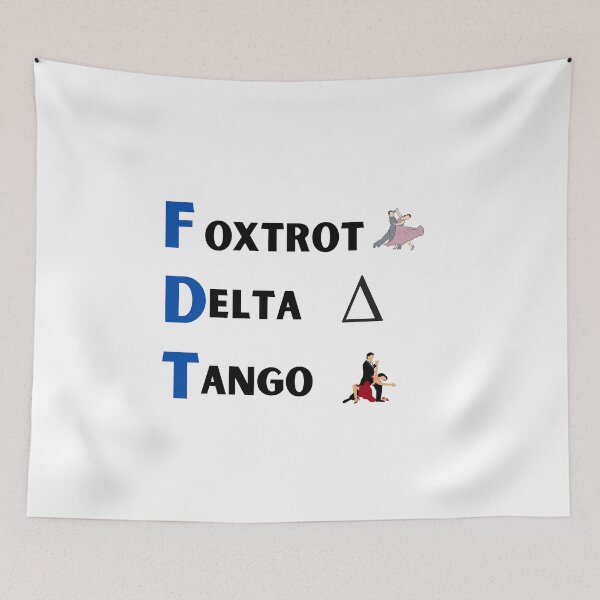 Item preview, FDT  Foxtrot Delta Tango designed and sold by BlesstB.