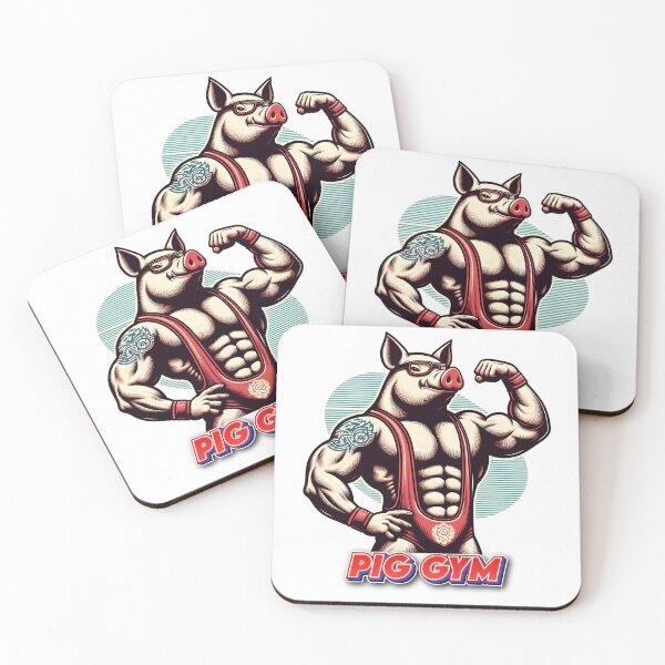 Item preview, Pig Gym 01 designed and sold by MaiconFFC.