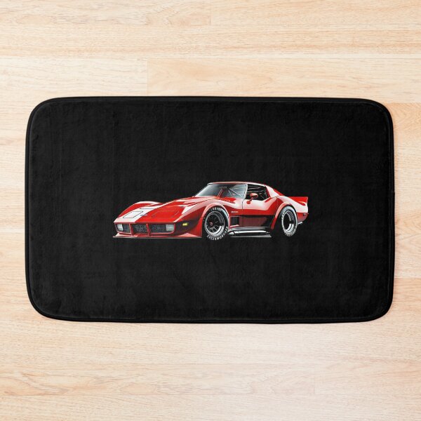 Item preview, Red C3 Corvette  designed and sold by TheArtOfCar.