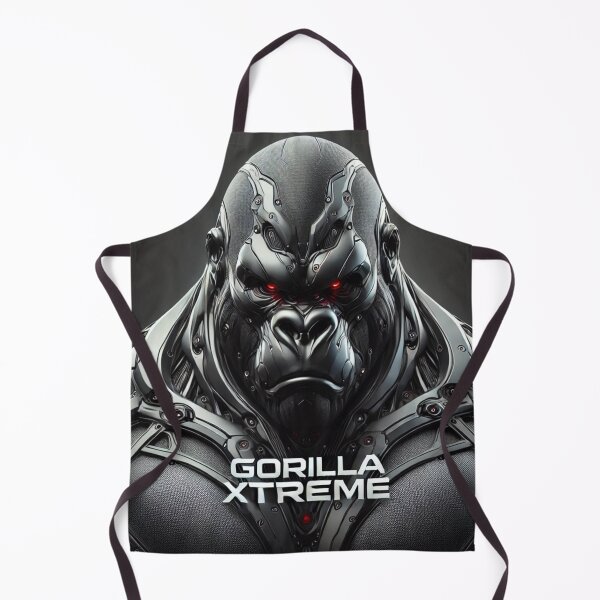Item preview, Gorilla Cyborg Xtreme - Supreme Strength Fitness T-Shirt designed and sold by FusiTink.