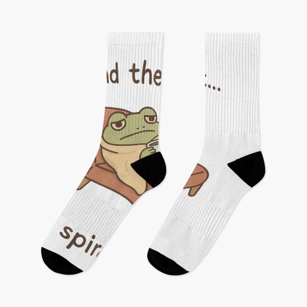 Item preview, Frog in Therapy – “And Then I Just... Spiraled.” designed and sold by KazyWeeb.