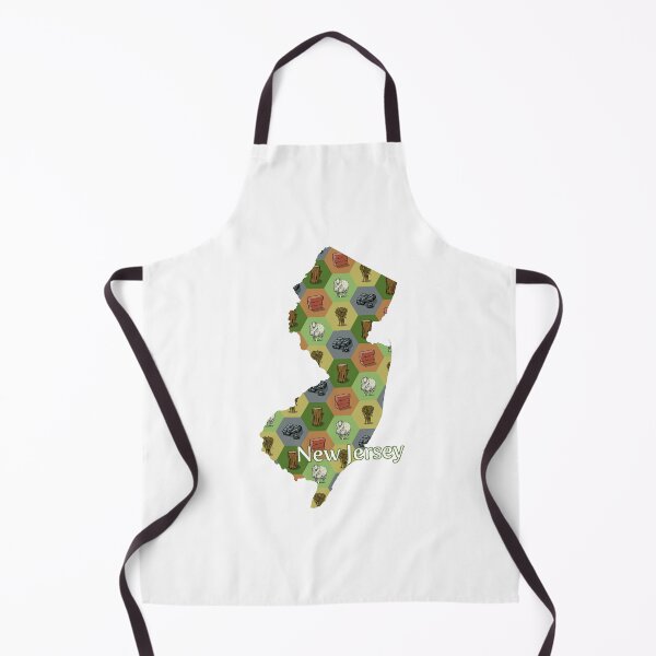 Item preview, Classic Board Game Resource Map of New Jersey with State Name designed and sold by adamkenney.