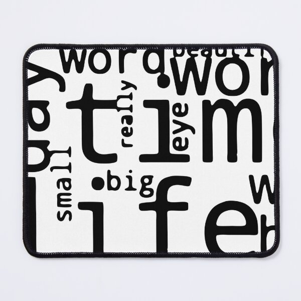 Item preview, Stylized English word cloud designed and sold by sebastienbaudry.