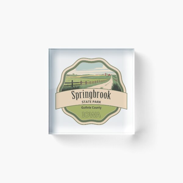 Item preview, Springbrook State Park, Guthrie County, Iowa designed and sold by Wanderful-roads.