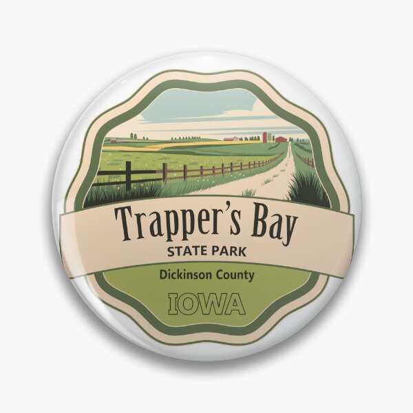 Item preview, Trapper's Bay State Park, Dickinson County, Iowa designed and sold by Wanderful-roads.