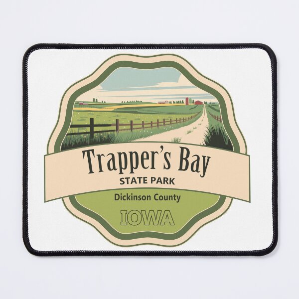 Item preview, Trapper's Bay State Park, Dickinson County, Iowa designed and sold by Wanderful-roads.