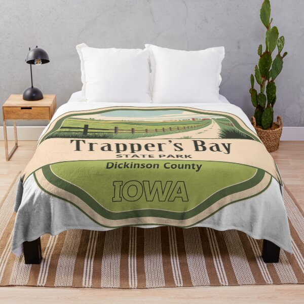 Item preview, Trapper's Bay State Park, Dickinson County, Iowa designed and sold by Wanderful-roads.