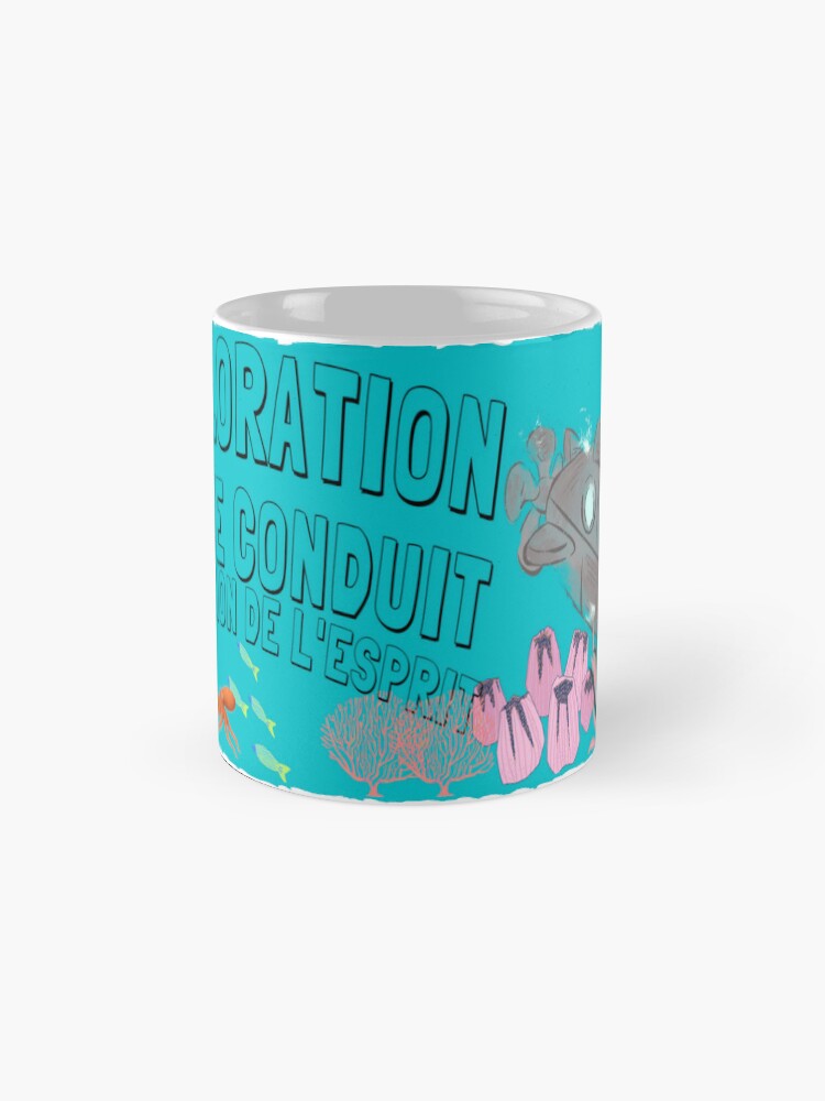 Aperçu 4 sur 6. Mug à café avec l'œuvre Bumper - N°11 créée et vendue par Vinidal.