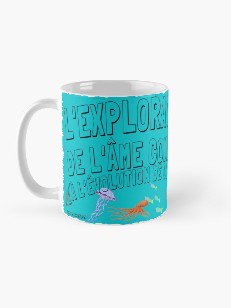 Aperçu 3 sur 6. Mug à café avec l'œuvre Bumper - N°11 créée et vendue par Vinidal.