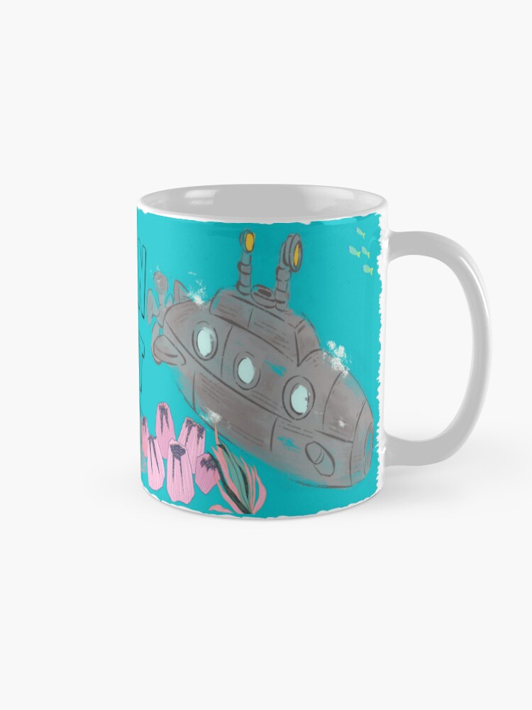 Aperçu 5 sur 6. Mug à café avec l'œuvre Bumper - N°11 créée et vendue par Vinidal.