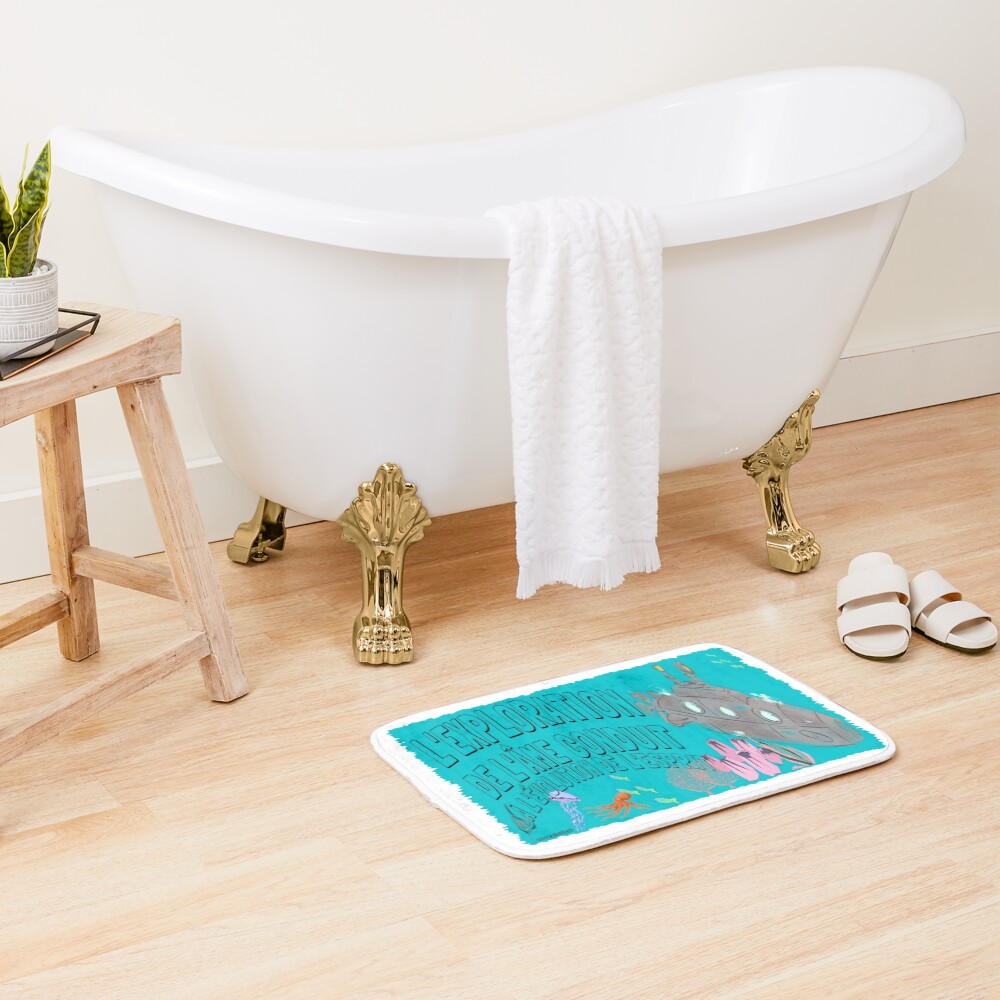 Aperçu de l'œuvre Tapis de bain créée et vendue par Vinidal.