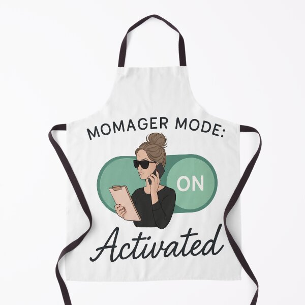 Item preview, Momager Mode Activated – Funny Momma Quote  designed and sold by Rajasekar.