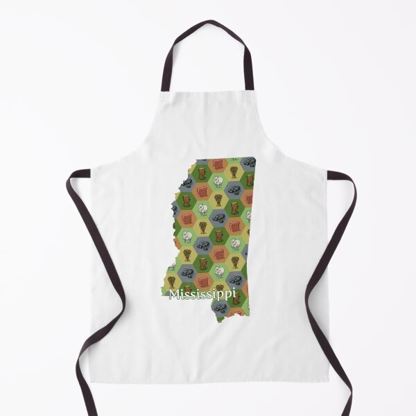 Item preview, Classic Board Game Resource Map of Mississippi with State Name designed and sold by adamkenney.