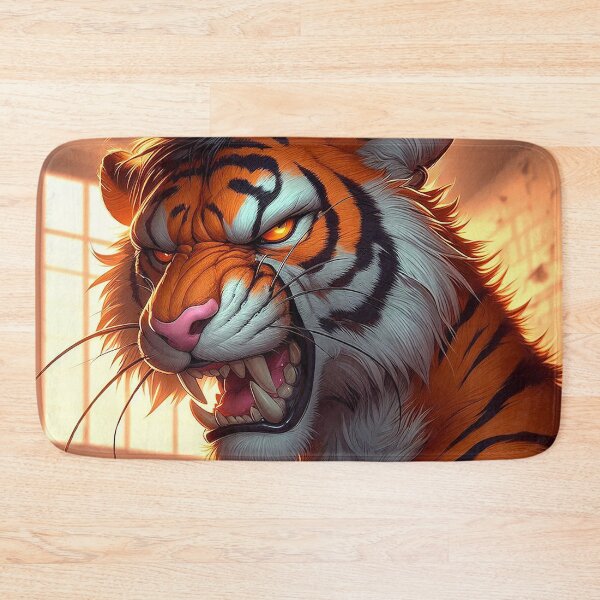 Item preview, Sleepy Mad Tiger designed and sold by nikkolaus.
