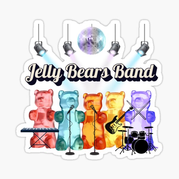 Item preview, Jelly Bears Band designed and sold by ifashaman I&B Digi-Arts.