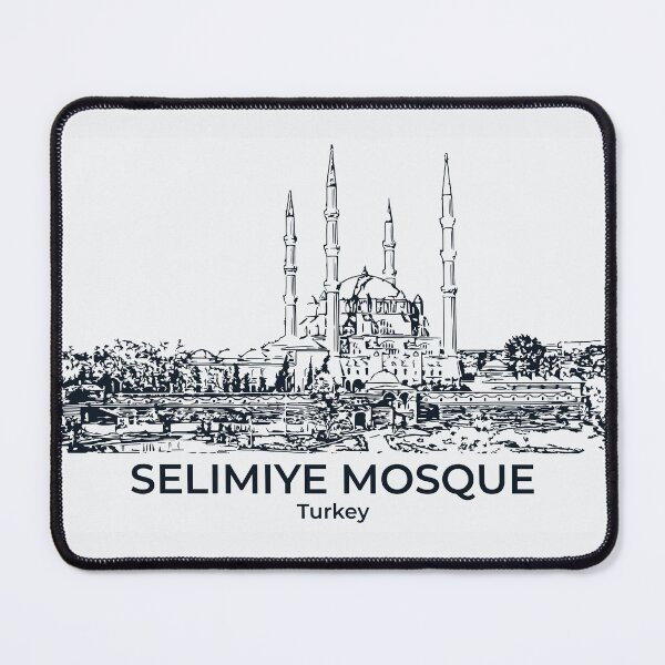 Item preview, Selimiye Mosque - Turkey designed and sold by Lakeric Cityscapes.