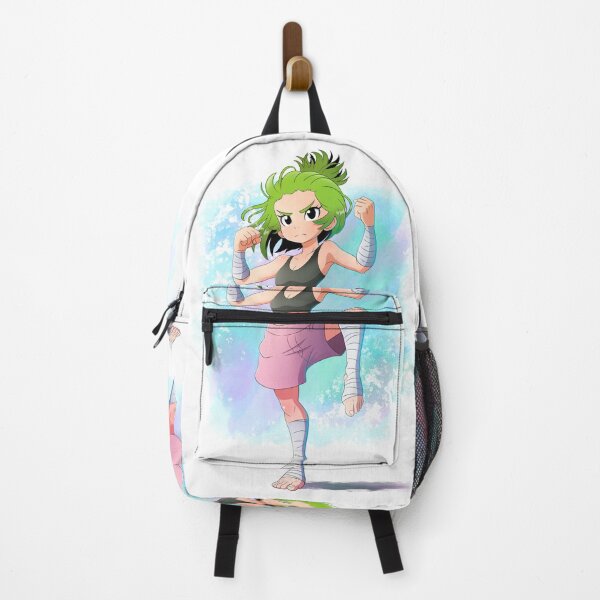Item preview, Green haired Muay Thai girl designed and sold by Studio Kaos Designs.