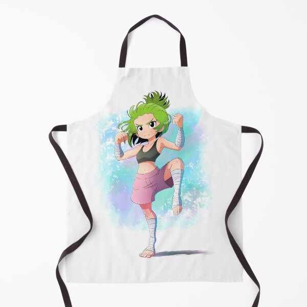 Item preview, Green haired Muay Thai girl designed and sold by Studio Kaos Designs.