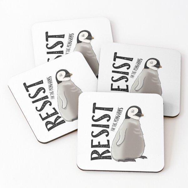 Item preview, Penguin resistance designed and sold by Crittertastic.