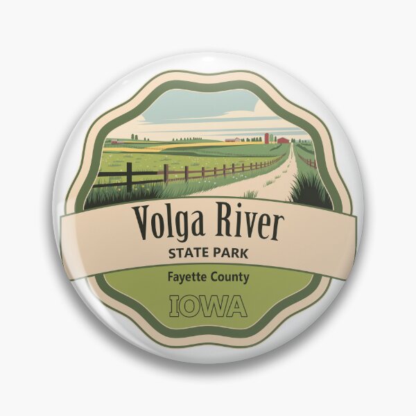Item preview, Volga River State Recreation Area, Fayette County, Iowa designed and sold by Wanderful-roads.