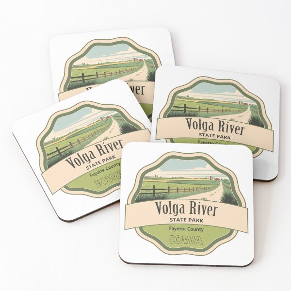 Item preview, Volga River State Recreation Area, Fayette County, Iowa designed and sold by Wanderful-roads.