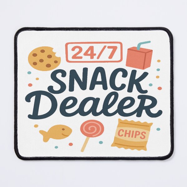Item preview, 24/7 Snack Dealer – Funny Momma Quote designed and sold by Rajasekar.