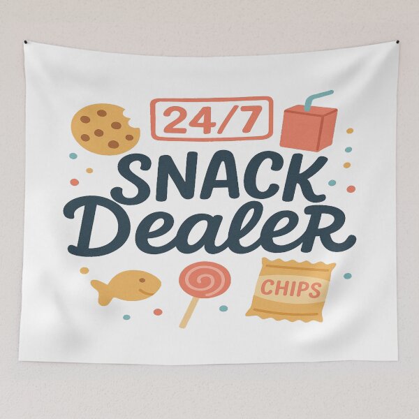 Item preview, 24/7 Snack Dealer – Funny Momma Quote designed and sold by Rajasekar.