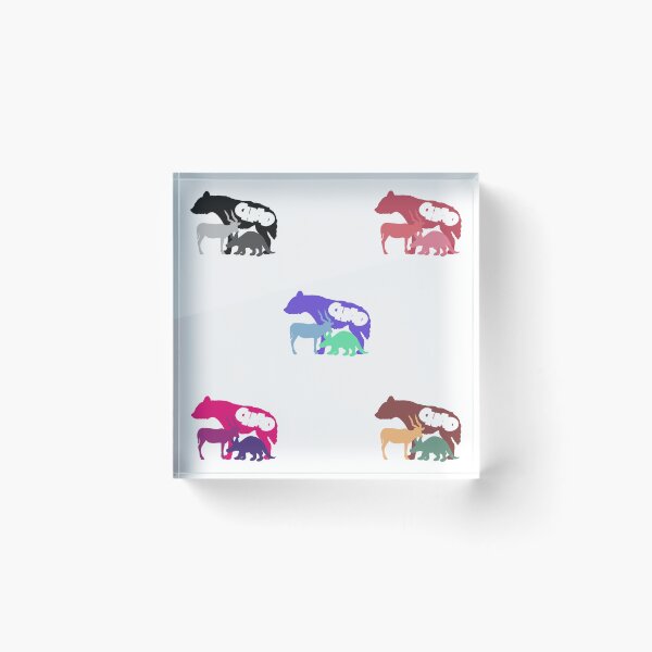 Artikelvorschau, Stickerpaket „Wildnistiere des Tschad“ entworfen und verkauft von Animals-by-JB.