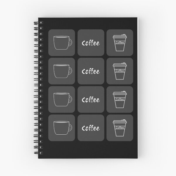 Item preview, Coffee Doodles Pattern designed and sold by Minimalist Quotes and Sayings.