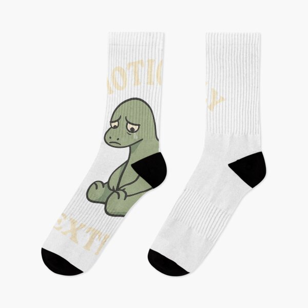 Item preview, Emotionally Extinct – Sad Dino Mental Health Design designed and sold by KazyWeeb.