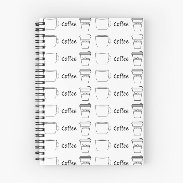 Item preview, Coffee Doodles Pattern designed and sold by Minimalist Quotes and Sayings.