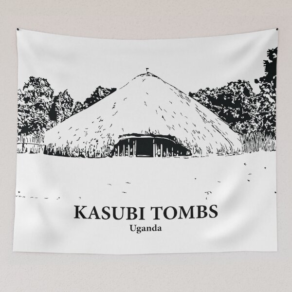 Item preview, Kasubi Tombs - Uganda designed and sold by Lakeric Cityscapes.