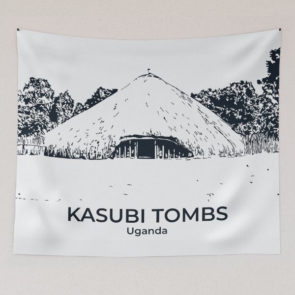 Item preview, Kasubi Tombs - Uganda designed and sold by Lakeric Cityscapes.