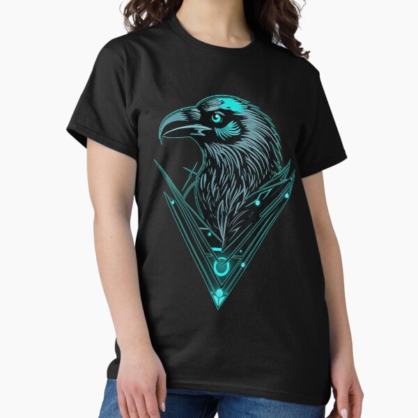 Item preview, Crow Neon - BLUE designed and sold by StefAnimal.