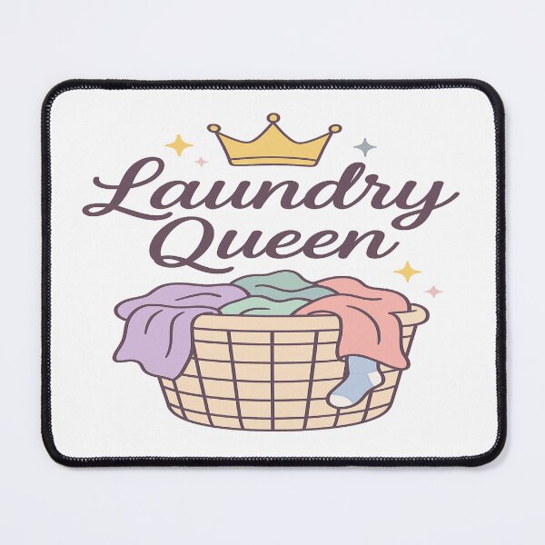 Item preview, Laundry Queen – Funny Momma Life Quote designed and sold by Rajasekar.
