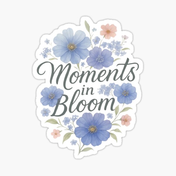 Aperçu de l'œuvre Œuvre florale avec « Moments in Bloom » créée et vendue par juthamas8426.