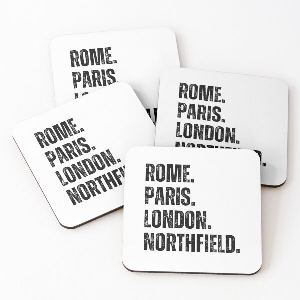 Item preview, Rome. Paris. London. Northfield. – Funny Hometown Pride Design designed and sold by It's Wheelie Cool.
