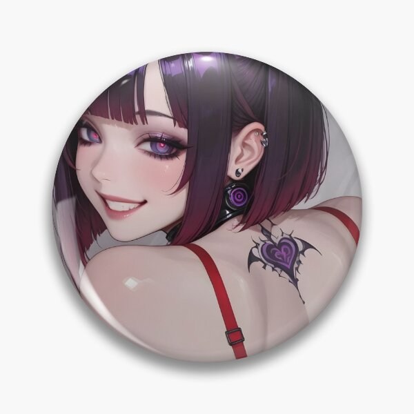 Item preview, Waifu anime cybergoth wall art 3 designed and sold by Planet Utoppia.