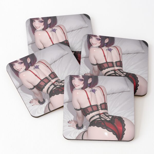Item preview, Waifu anime cybergoth wall art 3 designed and sold by Planet Utoppia.